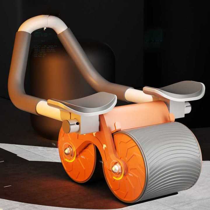 Automatic Abdominal Exercise Roller With Elbow Support