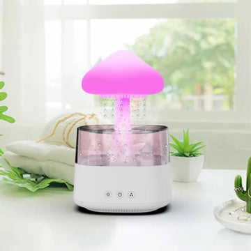 Rain Cloud Humidifier Mushroom Lamp