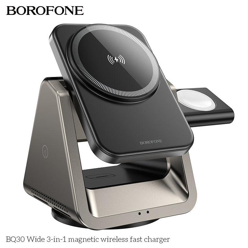 BQ30 3-in-1 Magnetic Wireless Fast Charger 15W | WCH104