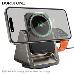 BQ30 3-in-1 Magnetic Wireless Fast Charger 15W | WCH104