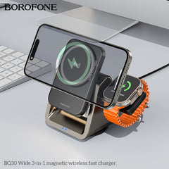 BQ30 3-in-1 Magnetic Wireless Fast Charger 15W | WCH104