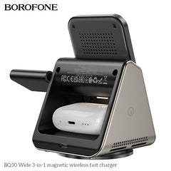 BQ30 3-in-1 Magnetic Wireless Fast Charger 15W | WCH104