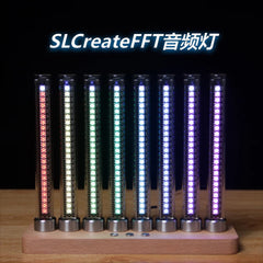 RGB LED Light Tube with Music Spectrum Pickup - Unique Cyberpunk Gift | TL014