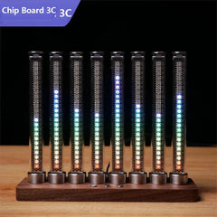 RGB LED Light Tube with Music Spectrum Pickup - Unique Cyberpunk Gift | TL014