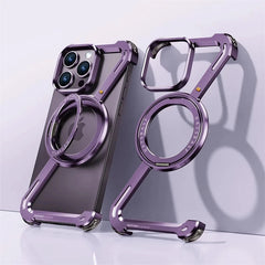 Z-Shape Metal Frame MagSafe iPhone Case | IPC333