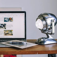 Touch Control Engine Desk Lamp - Retro Aluminum Design | TL018