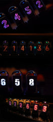 Vintage LED Nixie Tube Digital Clock - Retro Glow Decor | HD006