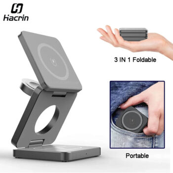 3-in-1 Foldable Wireless Charger for iPhone