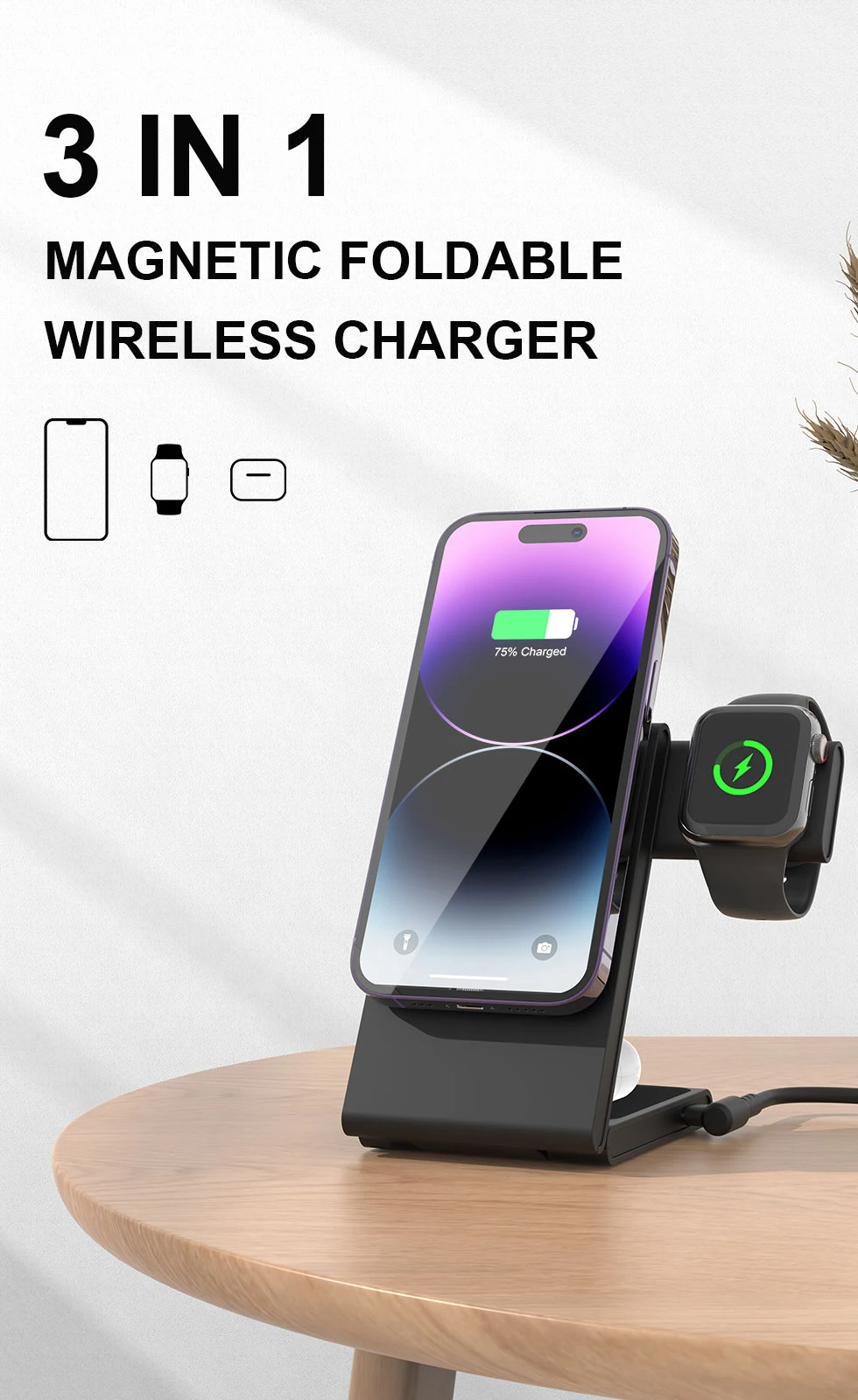 3 in 1 Wireless Charging Station 1