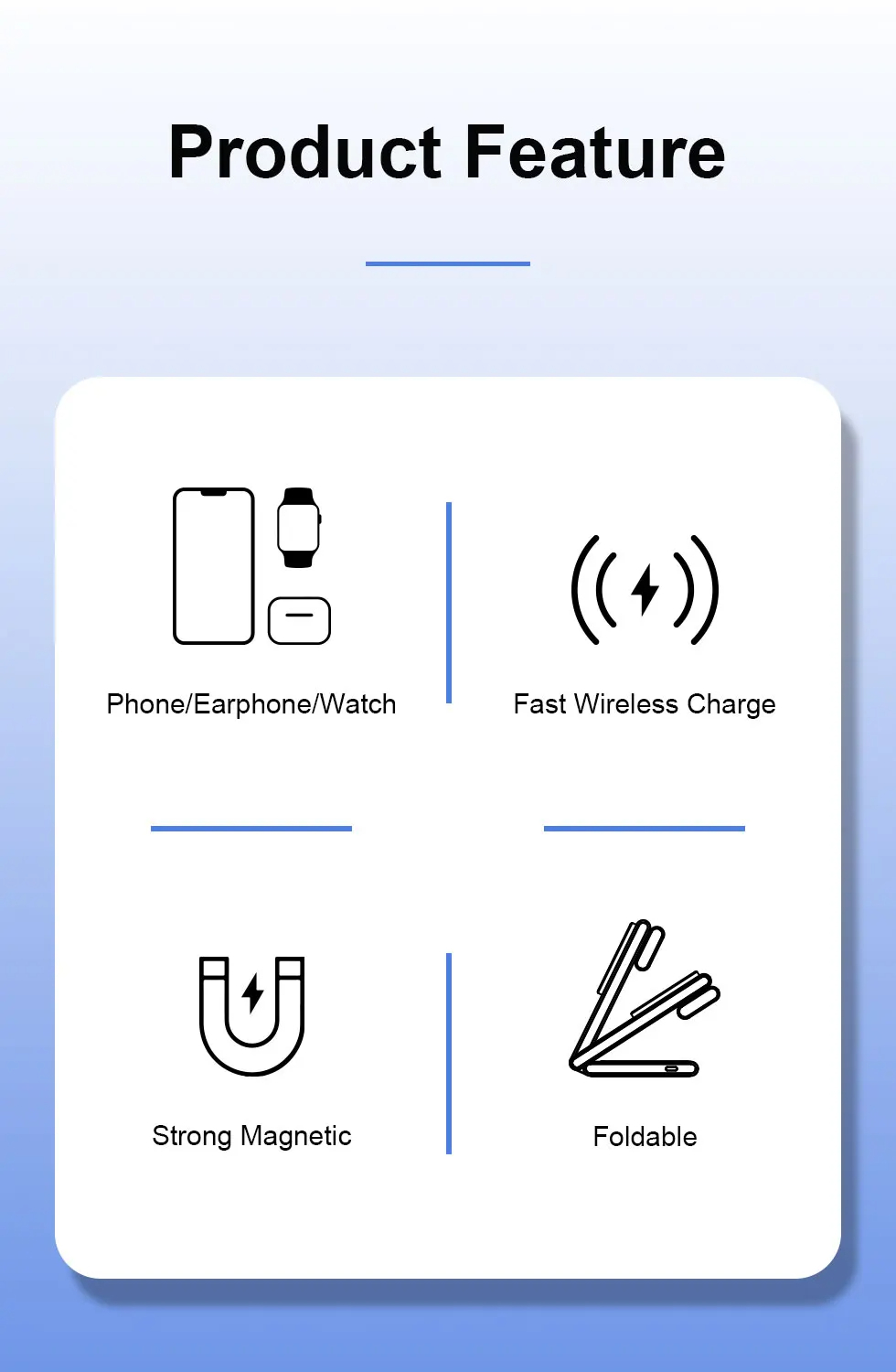 3 in 1 Wireless Charging Station 2