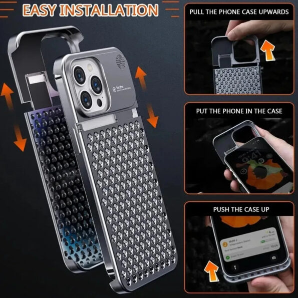 Aromatherapy Aluminum Bumper Case for iPhone 1