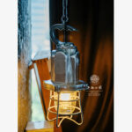 Cast Aluminum Industrial Lantern Chandelier