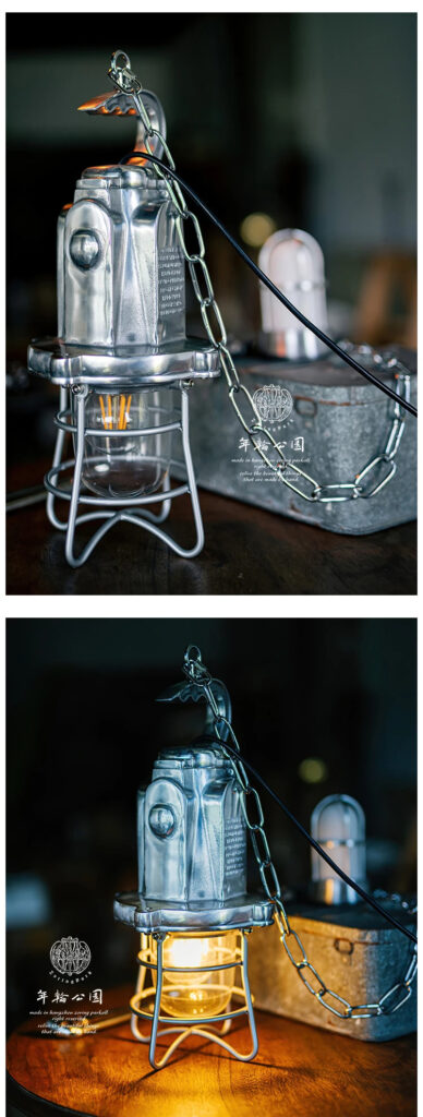 Cast Aluminum Industrial Lantern Chandelier 3