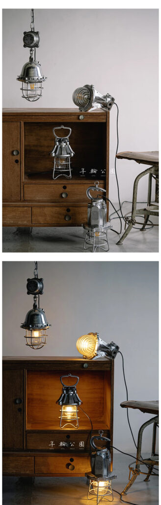 Cast Aluminum Industrial Lantern Chandelier 4