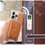 Detachable Magnetic Leather Phone Case Night Coffee