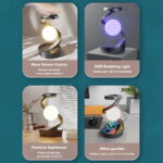 Floating 3D RGB LED Levitating Lamp