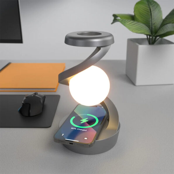 Floating 3D RGB LED Levitating Lamp 5