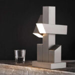 Interstellar Robot Metal Table Lamp