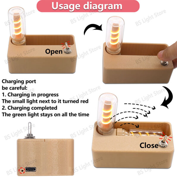 Magnetic Flexible DIY Night Light 5