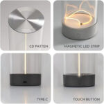 Magnetic suction lamp