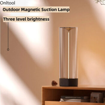 Magnetic suction lamp