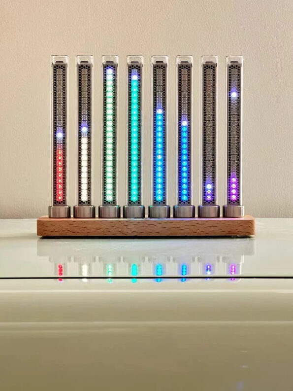 RGB LED Light Tube with Music Spectrum Pickup 11