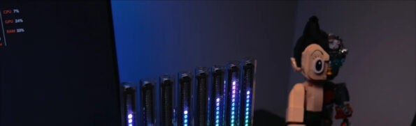 RGB LED Light Tube with Music Spectrum Pickup 2