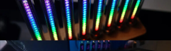 RGB LED Light Tube with Music Spectrum Pickup 5