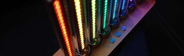 RGB LED Light Tube with Music Spectrum Pickup 8