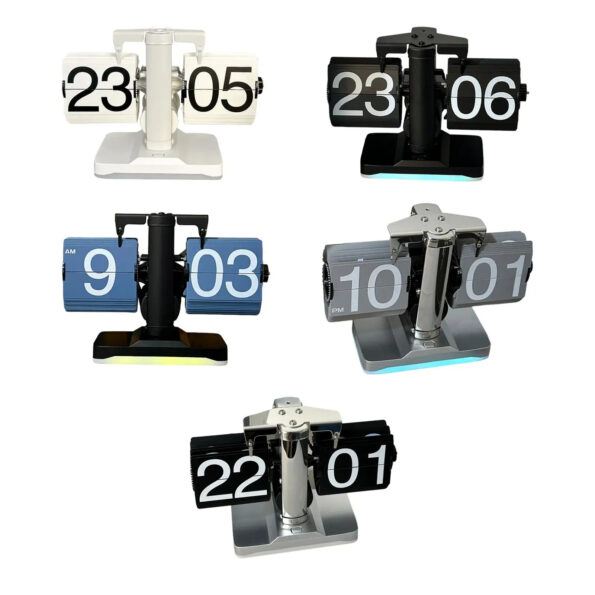 Retro Flip Desk Clock for Home & Office 2