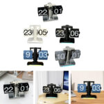 Retro Flip Desk Clock for Home & Office