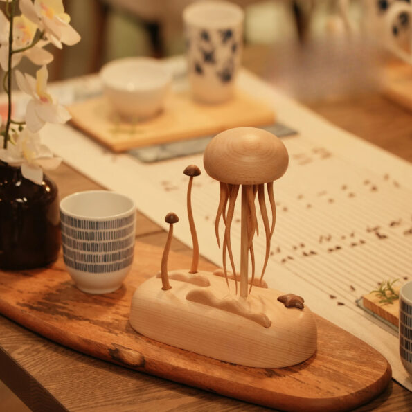 Wooden Mechanical Jellyfish 3