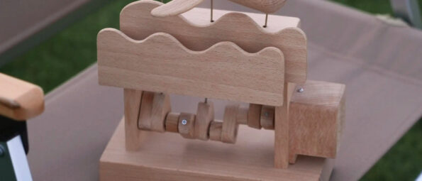 Wooden Whale Automata 8