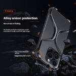 iPhone 16-13 Pro Max Metal Anti-Drop Protective Case