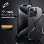 iPhone 16-13 Pro Max Metal Anti-Drop Protective Case