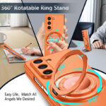 samsung z fold series 360° rotating case