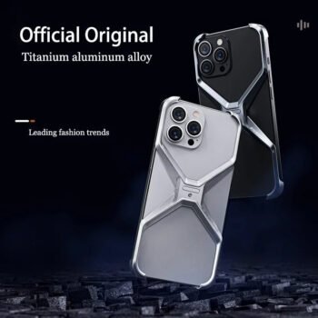 Metal Shockproof Case For iPhone 14/15 Pro Max - Heat Dissipation Armor | IPC215