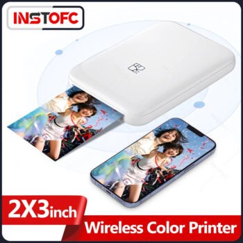 Portable Mini Bluetooth Photo Printer (2x3 Sticky Paper) | MPP001