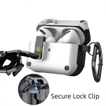 Shockproof Security Lock Case for AirPods Pro 2/3- Protective Case | AC101